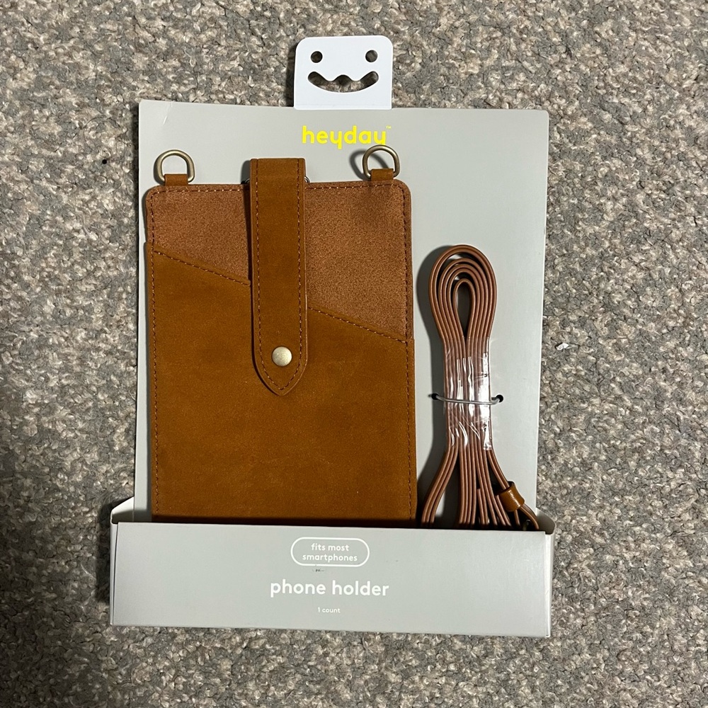 Heyday Brown Phone Holder